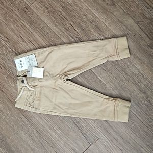Denim Co. Khaki baby boys 9-12 months, cuffed leg, pants
